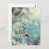 Fairchild Republic A-10 Thunderbolt IIポストカード ポストカード (正面/裏面)