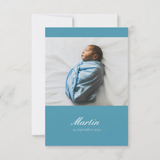 Faire-part偵察 – クラシック1写真 招待状