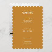 Faire-Part d'adoption "Gabriel" シーズンカード (正面/裏面)