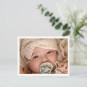 Faire-Part d'adoption "Rose" シーズンポストカード (スタンド正面)