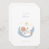 Faire-part de Baptême Adrien  招待状 (正面/裏面)