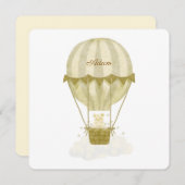 Faire part de naissance Adam 招待状 (正面/裏面)