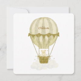 Faire part de naissance Adam 招待状