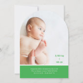 Faire-part de naissance APPOLLO IV 招待状 (裏面)