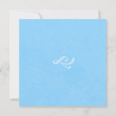 Faire-part de naissance Garçon 案内状 (裏面)