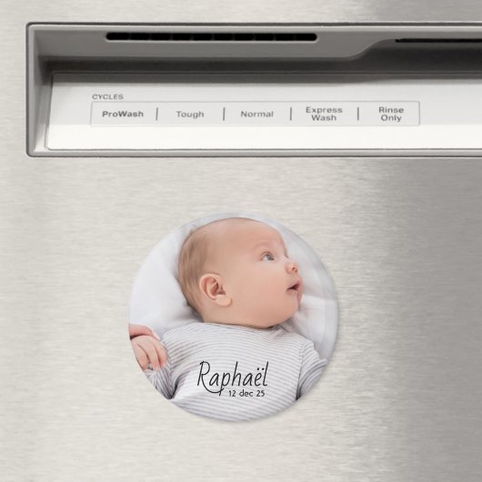 Faire-Part de naissance magnet Raphaël マグネット (インサイチュ (食洗機))