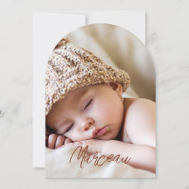 Faire-part de naissance Marceau 招待状