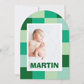 Faire-Part de naissance Martin 招待状