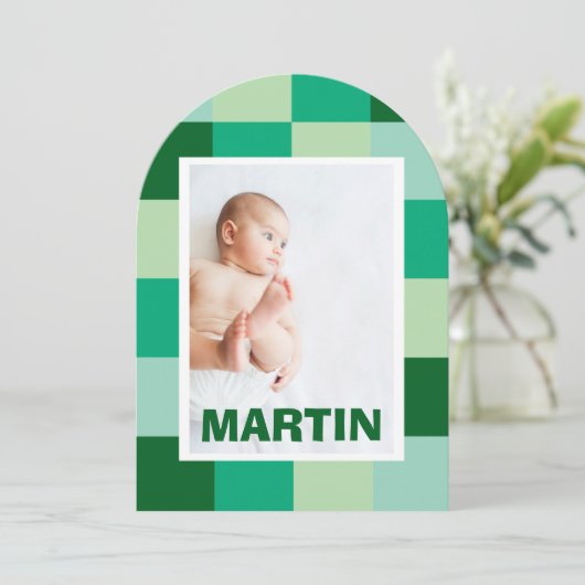 Faire-Part de naissance Martin 招待状 (スタンド正面)