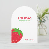 Faire-part de naissance Thomas 招待状 (スタンド正面)