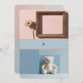 Faire-part faux-jumeaux 招待状