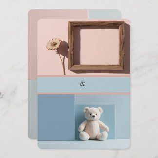 Faire-part faux-jumeaux 招待状