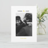 Faire-Part "Flavus" 招待状 (スタンド正面)