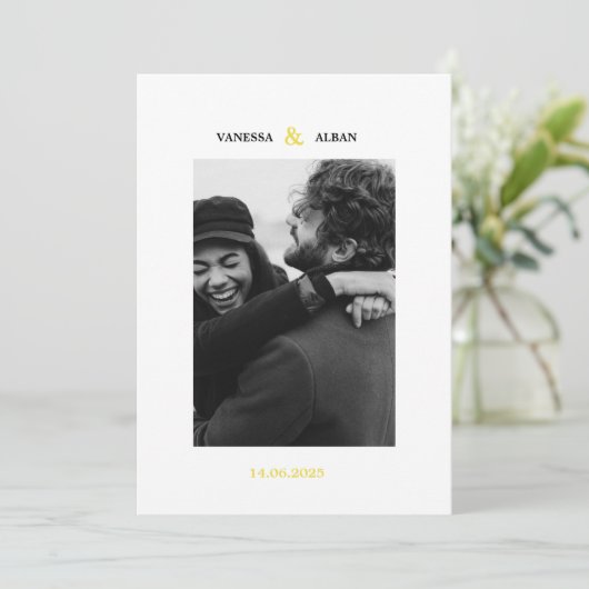 Faire-Part "Flavus" 招待状 (スタンド正面)