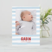 Faire-Part Gabin 招待状 (スタンド正面)