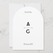 Faire Part "Lettrus" 招待状 (正面)