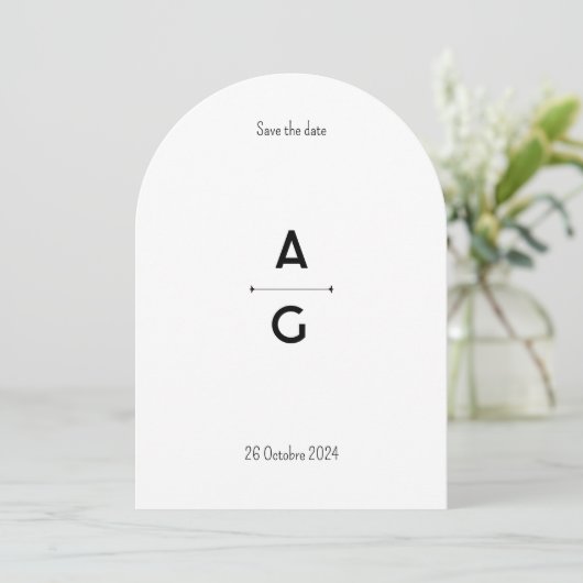 Faire Part "Lettrus" 招待状 (スタンド正面)