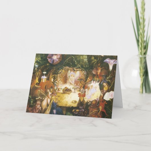 Fairesの宴会の誕生日 カード (正面)