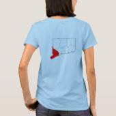 Fairfield郡の女の子 Tシャツ (裏面)