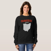 FAIRFIELD Ohio USA State America Travel Ohioan   スウェットシャツ (正面フル)
