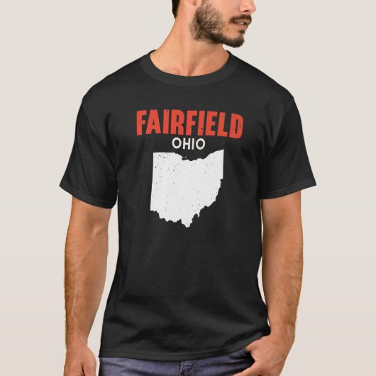 FAIRFIELD Ohio USA State America Travel Ohioan Tシャツ (正面)