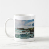 Fairhead、Ballycastle北アイルランド- J. Casey コーヒーマグカップ (左)
