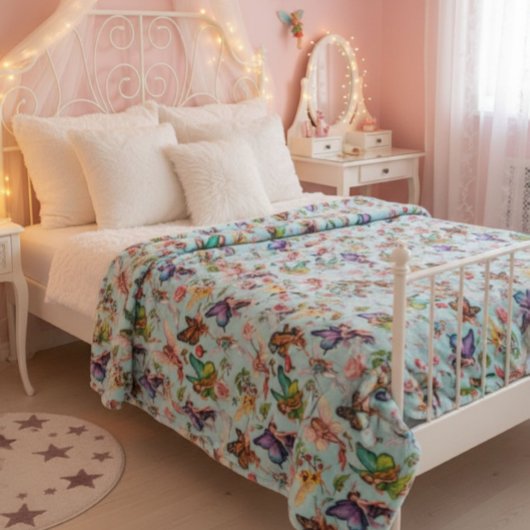 Fairies Dancing  フリースブランケット