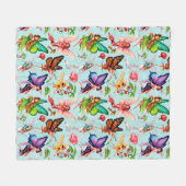 Fairies Dancing  フリースブランケット (正面(横))