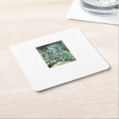 Fairies Fairycore Fashion Aesthetic Goblincore Cot スクエアペーパーコースター (アングル)