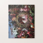 Fairies in a Birds Nest, John Anster Fitzgerald ジグソーパズル (縦)
