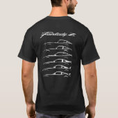 Fairlady ZシルエットTシャツ Tシャツ (裏面)
