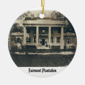 Fairmontのプランテーション セラミックオーナメント (正面)