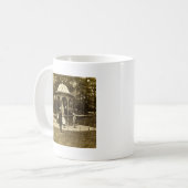 Fairmount公園のヴィンテージPhilly 1902年 コーヒーマグカップ (正面左)