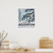 Fairmount Park Aquarium Vintage WPA Poster ポスター (キッチン)