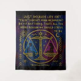 Fairness Quote 001 タペストリー