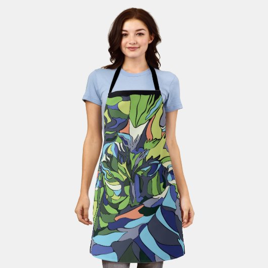 Fairview Park エプロン (着用した状態)