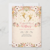 Fairy 1st Birthday Invitation 招待状 (正面)