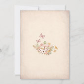 Fairy 1st Birthday Invitation 招待状 (裏面)