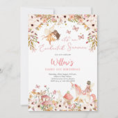 Fairy 1st Birthday Invitation 招待状 (正面)