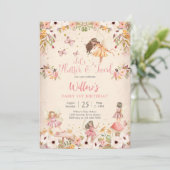 Fairy 1st Birthday Party Invitation 招待状 (スタンド正面)