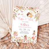 Fairy 1st Birthday Party Invitation 招待状