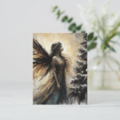 Fairy and a Christmas Tree ポストカード (スタンド正面)