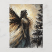 Fairy and a Christmas Tree ポストカード (正面)