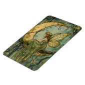 Fairy And Crescent Moon マグネット (左側)