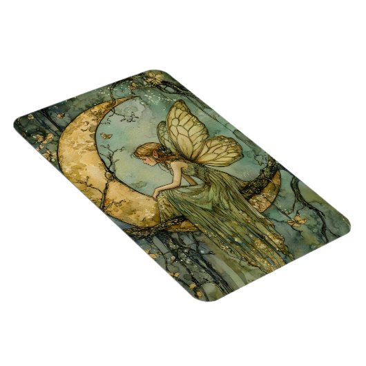 Fairy And Crescent Moon マグネット (右側)