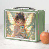 Fairy and Dragon | Chibi Anime Fairy Tale メタルランチボックス (インサイチュ)