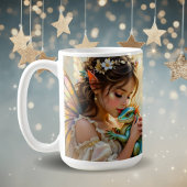 Fairy and Dragon Mystical Personalized コーヒーマグカップ