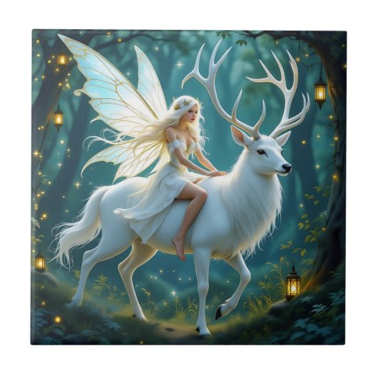 Fairy and White Deer Magical Forest タイル (正面)