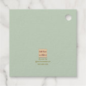 Fairy Angel Small Business Thank You Tag フェイバータグ (裏面)