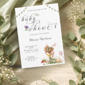  Fairy Baby Shower Invitation Girl 招待状
